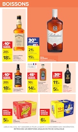 Promos Whisky dans le catalogue "LE MOIS MONOPOLY" de Carrefour à la page 55