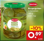 Burgergurken von Beste Ernte im aktuellen Netto Marken-Discount Prospekt für 0,89 €