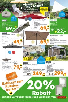 Aktueller Globus-Baumarkt Korb Prospekt Globus-Baumarkt Prospekt Korb "Immer eine Idee besser" mit 21 Seiten