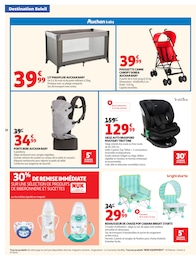 Prix et réduction Chaise dans le prospectus Auchan Hypermarché en cours Offre Chaise dans le catalogue Auchan Hypermarché du moment à la page 18