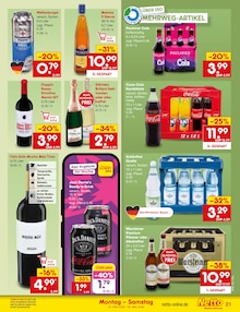 Jack Daniels im Netto Marken-Discount Prospekt "Aktuelle Angebote" mit 60 Seiten (Ingolstadt)