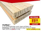 Profilholz A-, B- und A/B-Sortierungen im toom Baumarkt Prospekt Profilholz A-, B- und A/B-Sortierungen von  im aktuellen toom Baumarkt Prospekt für 11,29 €