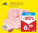 Aktuelles Hähnchen-Schenkel Angebot bei Netto Marken-Discount in Reutlingen ab 6,79 €