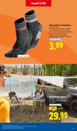 Prix et réduction Chaussettes femme dans le prospectus Lidl en cours Offre Chaussettes femme dans le catalogue Lidl du moment à la page 41