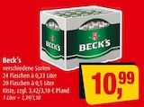 Beck’s Angebote bei Markant Stralsund für 10,99 €