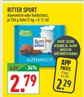 Alpenmilch oder Goldschatz im Angebot bei Marktkauf in Herne Alpenmilch oder Goldschatz Angebote von RITTER SPORT bei Marktkauf Herne für 2,29 €