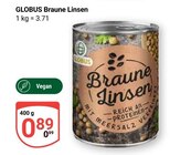 GLOBUS - Braune Linsen Angebot im Prospekt Braune Linsen bei GLOBUS im Prospekt "" für 0,89 €