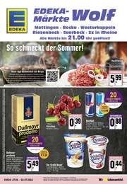 EDEKA Prospekt für Ibbenbüren mit 24 Seiten EDEKA Prospekt für Ibbenbüren: "Aktuelle Angebote", 24 Seiten, 27.06.2022 - 02.07.2022