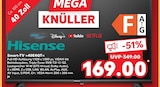 Smart-TV 40E4QT Angebote von Hisense bei Kaufland Kiel für 169,00 €