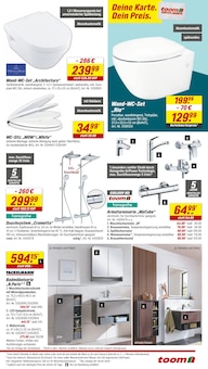 WC-Sitz Angebot im aktuellen toom Baumarkt Prospekt auf Seite 19