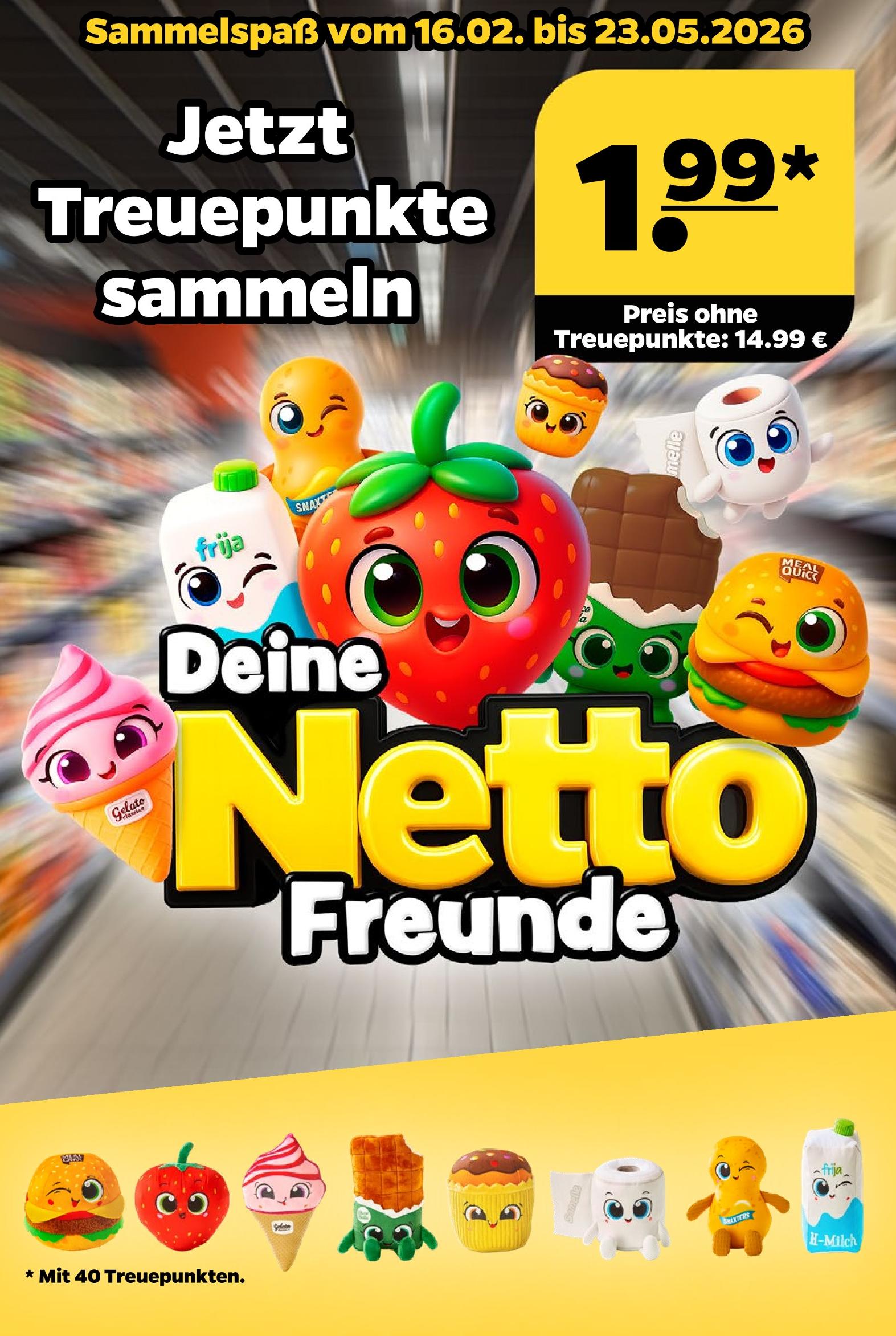 Netto Freunde Treuepunkte Sammelaktion