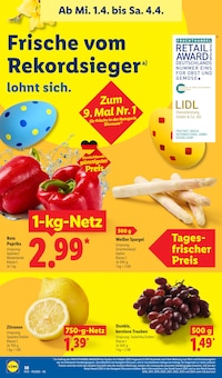 Paprika im Lidl Prospekt "LIDL LOHNT SICH" mit 71 Seiten (Krefeld)