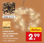 Lichterdraht im Angebot bei Netto Marken-Discount in Schwäbisch Gmünd Lichterdraht Angebote bei Netto Marken-Discount Schwäbisch Gmünd für 2,99 €