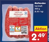 Aktuelle Hackfleisch Angebote bei Netto Marken-Discount in Koblenz Aktuelles Mettenden Angebot bei Netto Marken-Discount in Koblenz ab 2,49 €