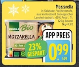Mozzarella von EDEKA Bio im aktuellen EDEKA Prospekt für 0,99 €