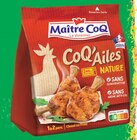 Coq'Ailes Nature - Maître CoQ - Intermarché Super Coq'Ailes Nature - Maître CoQ à 1,44 € dans le catalogue Intermarché Super