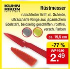 Rüstmesser Angebote von KUHN RIKON bei Zimmermann Gifhorn für 2,49 €