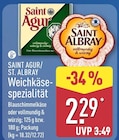 Weichkäse-Spezialität von Saint Agur im aktuellen ALDI Nord Prospekt