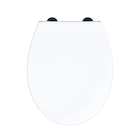 Abattant WC blanc brillant Slim Bemis - Bemis - Castorama à Vitrolles Abattant WC blanc brillant Slim Bemis - Bemis en promo chez Castorama Vitrolles à 39,90 €