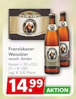 Getränkeland Malchin - Weissbier Angebot im Prospekt Weissbier bei Getränkeland im Malchin Prospekt für 14,99 €