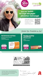 Aktueller mea - meine apotheke Apotheken Prospekt für Vogt: Unsere Juli-Angebote mit 4} Seiten, 01.07.2025 - 31.07.2025