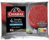 Steaks hachés pur bœuf 5% de mat. gr. - CHARAL en promo chez Monoprix Margaret Steaks hachés pur bœuf 5% de mat. gr. - CHARAL dans le catalogue Monoprix Margaret