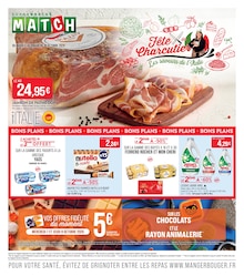 Catalogue Supermarchés Match à Yutz cette semaine, valable du 06/10/2026 au 18/10/2026 Prospectus Supermarchés Match à Yutz, "Fête du Charcutier", 20 pages de promos valables du 06/10/2026 au 18/10/2026