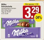 Schokolade im Angebot bei WEZ in Löhne Schokolade Angebote von Milka bei WEZ Löhne für 3,29 €