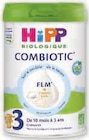Combiotic croissance 3 des 10 mois bio - HIPP dans le catalogue Super U
