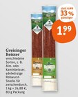 Kamin Beisser Angebote von Greisinger bei tegut Eisenach für 1,99 €