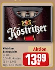 Schwarzbier im Angebot bei REWE in Erfurt Schwarzbier Angebote von Köstritzer bei REWE Erfurt für 13,99 €