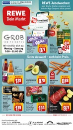 REWE Prospekt mit 27 Seiten REWE Prospekt "Dein Markt" dieser Woche mit 27 Seiten