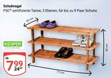 Schuhregal von KESPER im aktuellen GLOBUS Prospekt