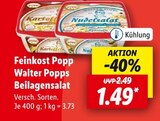 Beilagensalat von Feinkost Popp, Walter Popps im aktuellen Lidl Prospekt für 1,49 €
