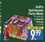 Spirituosen Party-Minis im EDEKA Prospekt Spirituosen Party-Minis von Gräf's im aktuellen EDEKA Prospekt für 9,99 €