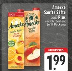 Sanfte Säfte oder Plus bei E center im Rietberg Prospekt für 1,99 €