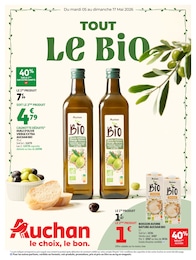 Prospectus Auchan Hypermarché à Calais "TOUT LE BIO", 20 pages, 05/05/2026 - 17/05/2026