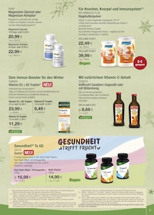 Saft im VITALIA Reformhaus Prospekt "Aktuelle Angebote" mit 8 Seiten (Ingolstadt)