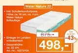 Water Nature 22 Matratze im aktuellen Möbel Inhofer Prospekt für 498,00 €