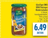 diska Ornbau - Rinderrouladen Angebot im Prospekt Rinderrouladen bei diska im Ornbau Prospekt für 6,49 €