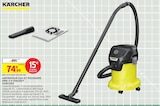 Aspirateur eau et poussière KWD 3 V-17/4/20/F - Kärcher en promo chez Intermarché Super Châteaudun à 74,99 €