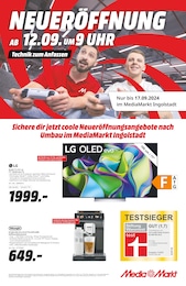 MediaMarkt Saturn Prospekt: "NEUERÖFFNUNG", 12 Seiten, 12.09.2024 - 17.09.2024