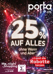 porta Möbel Möbel & Einrichtung Prospekt der aktuellen Woche mit 8 Seiten, gültig von 27.09.2026 bis 02.10.2026, in Tecklenburg und Umgebung Aktueller porta Möbel Möbel & Einrichtung Prospekt in Tecklenburg und Umgebung, "Lasst die Rabatte tanzen" mit 8 Seiten, 27.09.2026 - 02.10.2026