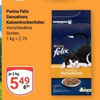 Sensations Katzentrockenfutter im Angebot bei GLOBUS in Maintal Sensations Katzentrockenfutter Angebote von Purina Felix bei GLOBUS Maintal für 5,49 €