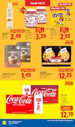 Prix et réduction Chocolat dans le prospectus Lidl en cours Offre Chocolat dans le catalogue Lidl du moment à la page 18