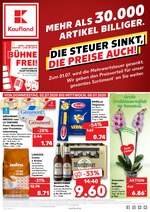 Kaufland Prospekt für Fellbach mit 40 Seiten Kaufland Prospekt für Fellbach: "DIE STEUER SINKT, DIE PREISE AUCH!", 40 Seiten, 02.07.2020 - 08.07.2020