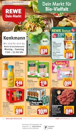 Aktueller REWE Biomärkte Prospekt in Herne und Umgebung, "Dein Markt" mit 30 Seiten, 18.08.2025 - 23.08.2025