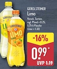 Limo Angebote von GEROLSTEINER bei ALDI Nord Norderstedt für 0,99 €