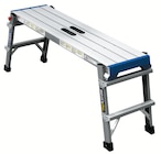 Plateforme de travail en aluminium 50 x 115 cm - WERNER - Screwfix à Villeneuve-d'Ascq Plateforme de travail en aluminium 50 x 115 cm - WERNER en promo chez Screwfix Villeneuve-d'Ascq à 64,99 €