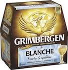 Bière d’Abbaye Blanche 6% vol. - GRIMBERGEN dans le catalogue Géant Casino